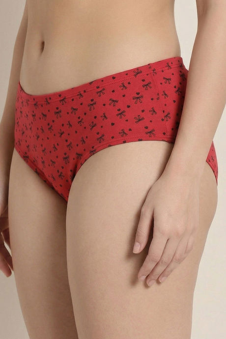 Zivame Regular Rise Full Coverage Hipster Panty (Pack of 3) - Multicolor — image 4